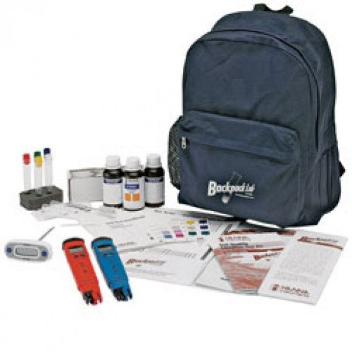 HI3896BP* Backpack Lab Soil Quality Educational Test Kit