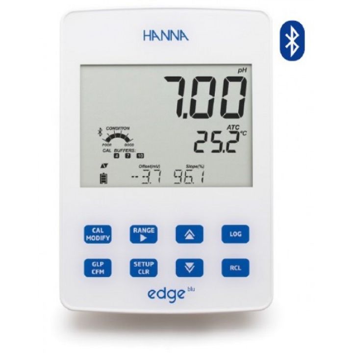 HI2202 - pH Meter and HALO™ pH Probe with Bluetooth® Smart Technology - No Cable