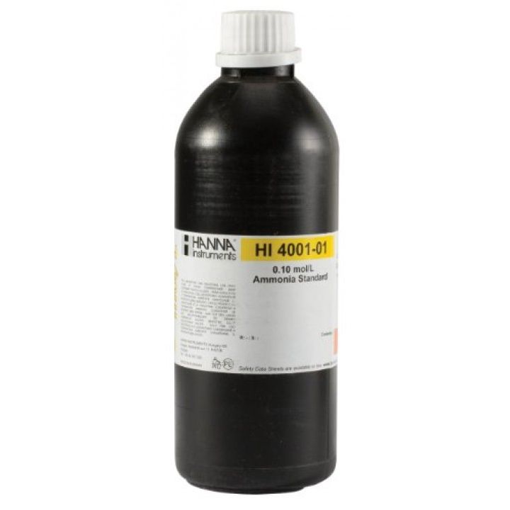 HI4001-01 ISE 0.1M Ammonia Std , 500 ml Bottle