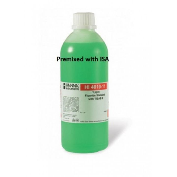 HI4010-11 ISE 1 ppm Fluoride Standard with TISAB II
