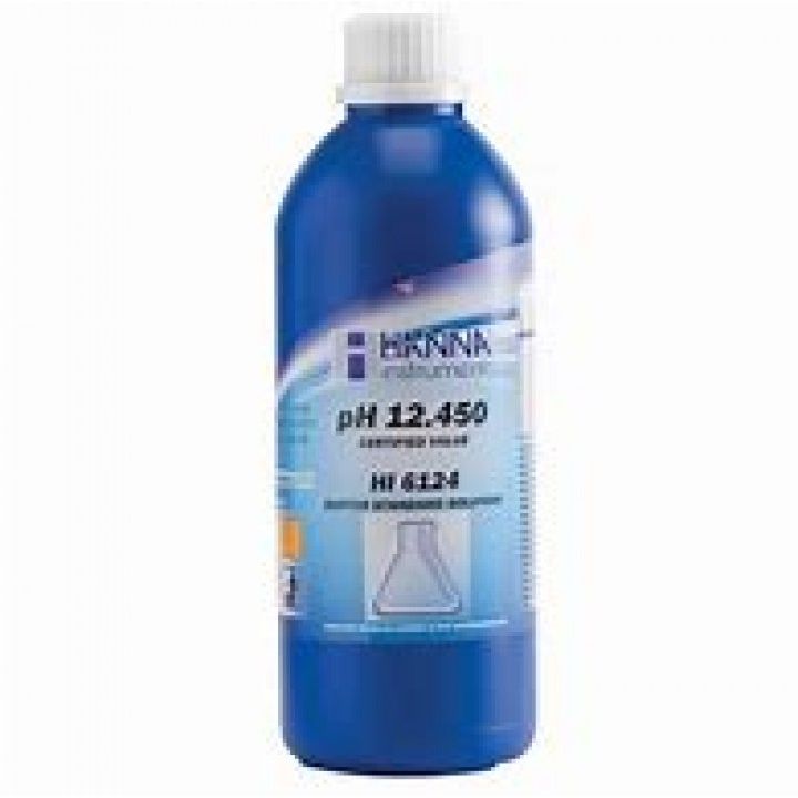 HI6124 - 12.450 pH@25°C - MQ - 500ml