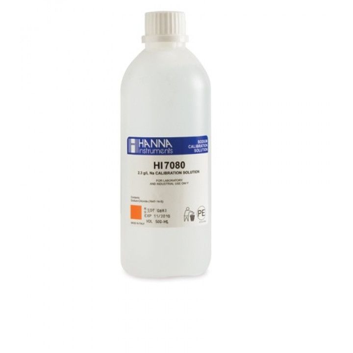 HI7080L 2.3 g/L Na solution, 500 ml Bottle