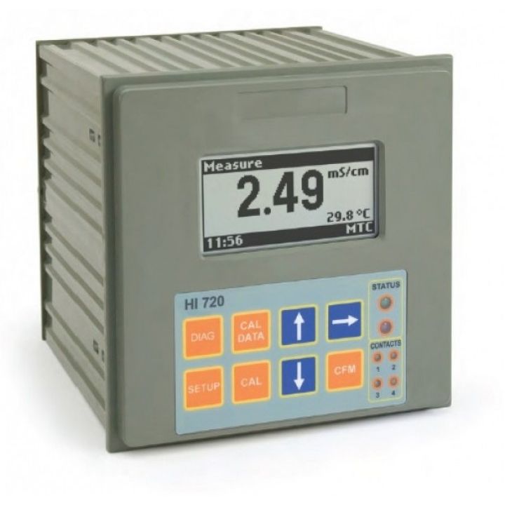 HI720224-2 Conductivity /TDS Controller - 2 setpoints and analog output (Used with Inductive Probe)