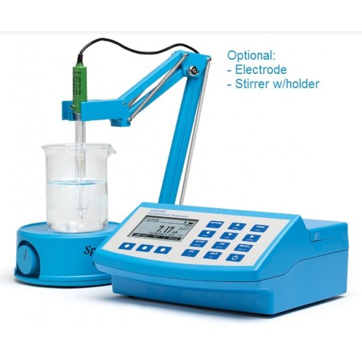 HI83300 Portable Multiparameter Photometer and pH Meter