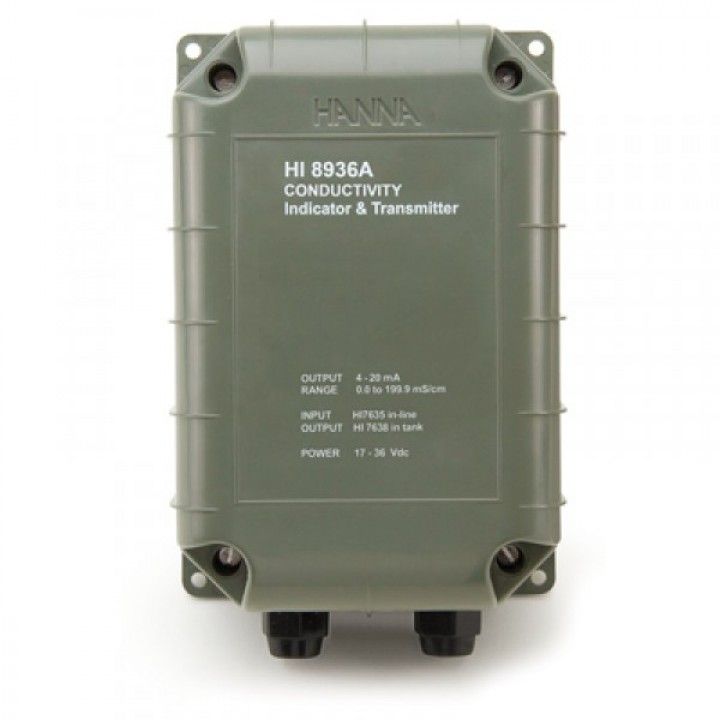 HI8936AN EC - Transmitter - 0 to 199.9 mS/cm