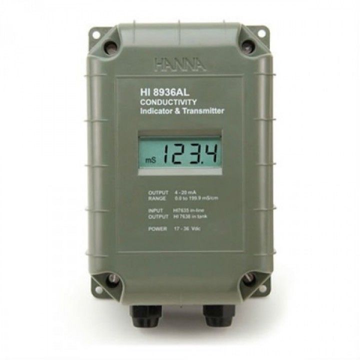 HI8936CLN EC - Transmitter with LCD - 0 to 1999 µS/cm