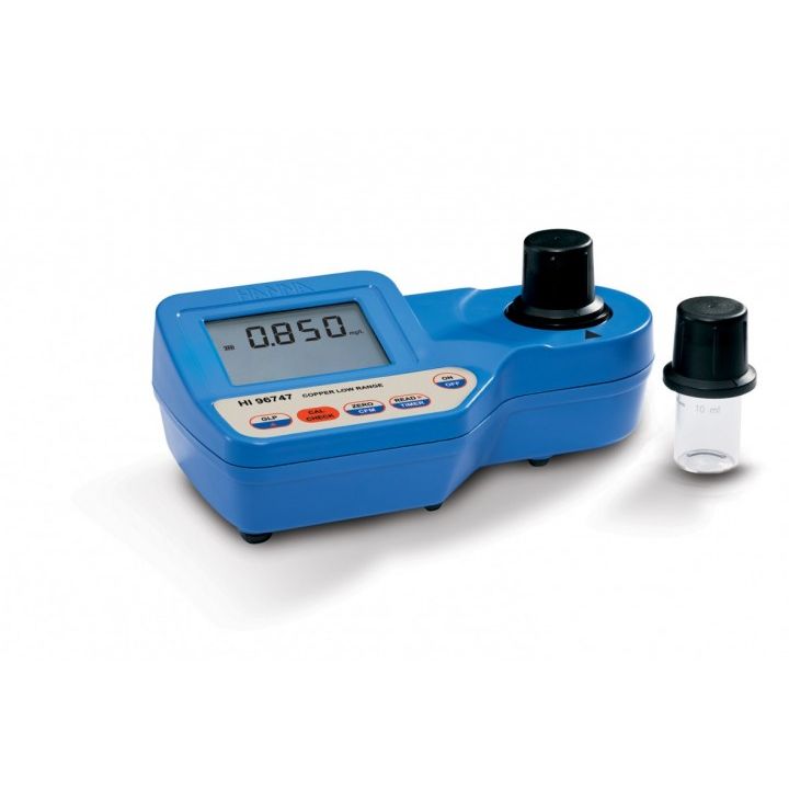 HI96747 Copper LR 0.000-1.500 mg/L - Photometer mobile