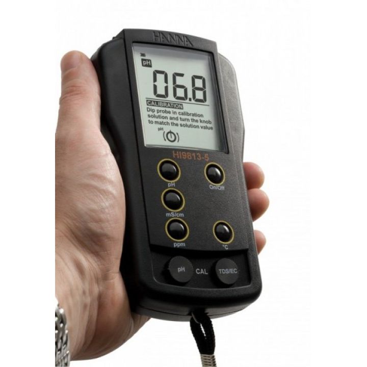 HI9813-5 Multiparameter pH/EC/TDS/°C - EC to 4 mS/cm (Obsolete)