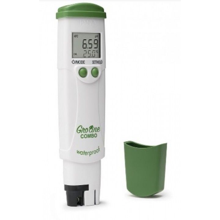HI98131 GroLine Hydroponic Waterproof Pocket pH/EC/TDS/Temperature Tester