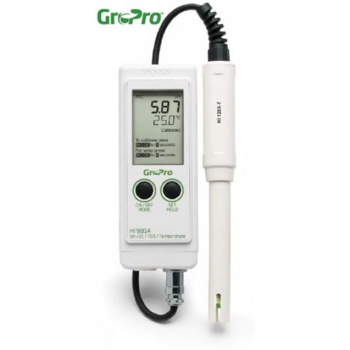 HI9814 Multiparameter GroPro pH/EC/TDS/°C