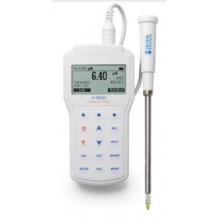 HI98165 Professional Portable Cheese pH Meter
