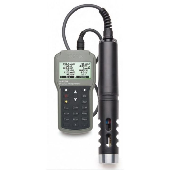 HI98194 Multiparameter - pH / ORP / EC / TDS / Salinity / DO / Temp with Complete Set
