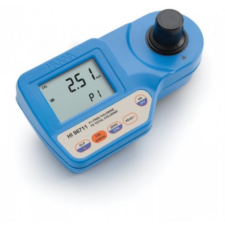 HI96711 Chlorine Free & Total 0.00 - 5.00 mg/l - Photometer mobile