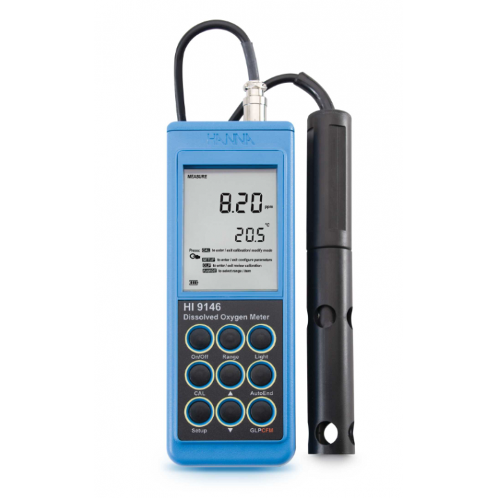 HI9146 Portable Dissolved Oxygen Meter (0-45 mg/L)