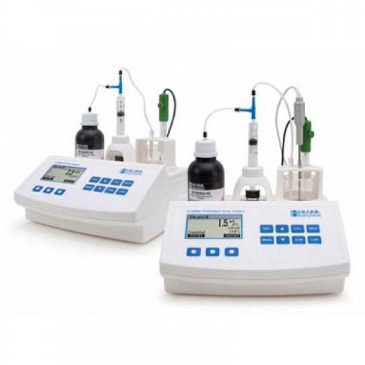 HI84500* Mini-Titrator for Free and total sulfur dioxide + Redox Meter