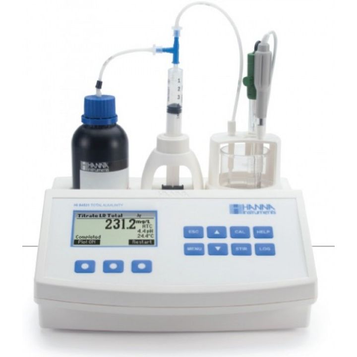 HI84531 Total Alkalinity Mini Titrator for Water Analysis