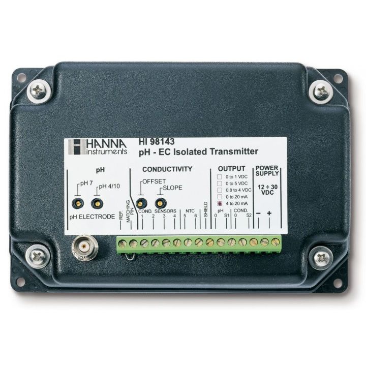 EC & pH -Transmitter (Analog Output)