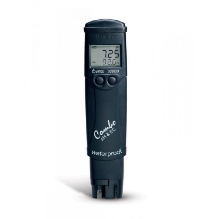 HI98129 COMBO Tester for pH/EC/TDS/C° up to 3999 µS, waterproof