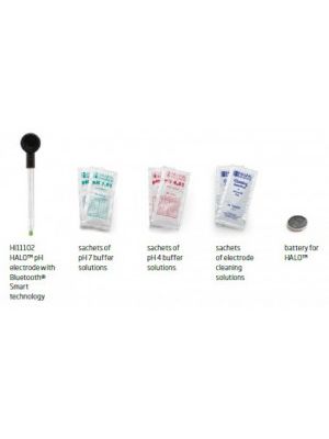HI2202 - pH Meter and HALO™ pH Probe with Bluetooth® Smart Technology - No Cable