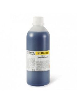 HI4001-00* ISA Alkaline for Ammonia & Cyanide ISE, 500 ml Bottle