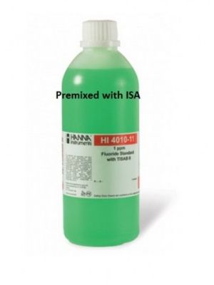 HI4010-11 ISE 1 ppm Fluoride Standard with TISAB II