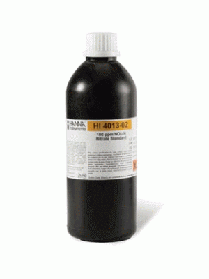 HI4013-02 ISE 100 mg/L (ppm) Nitrate Std , 500 ml Bottle