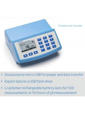 HI83300 Portable Multiparameter Photometer and pH Meter