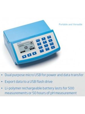 HI83399 Portable COD and Multiparameter Photometer and pH Meter