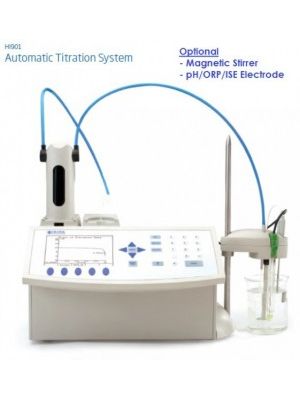HI901 - Low Cost Titration System - Potentiometric (pH/mV/ORP) Monochrome Display