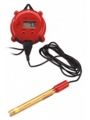 HI981401N pH-Indicator with LED-Alarm & Electrode GRO'CHEK