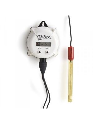 HI981402 pH-Indicator with LED-Alarm & Electrode PRONTO