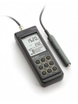 HI9835 EC / TDS / NaCl / °C-Meter, Auto-Endpoint, ATC