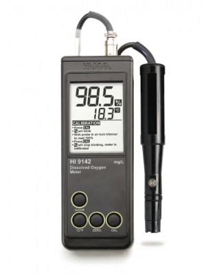 HI9142 Portable Waterproof Dissolved Oxygen Meter (0-19.9 mg/L)