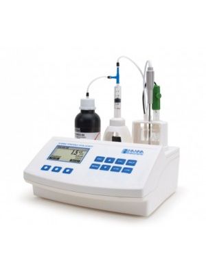 HI84502 Mini-Titrator for Total Acidity + pH/mV/°C Meter